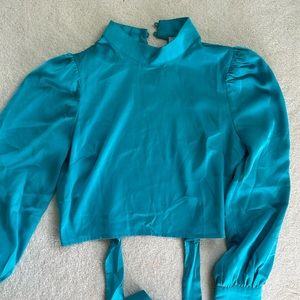 Adelyn Rae Turquoise Top